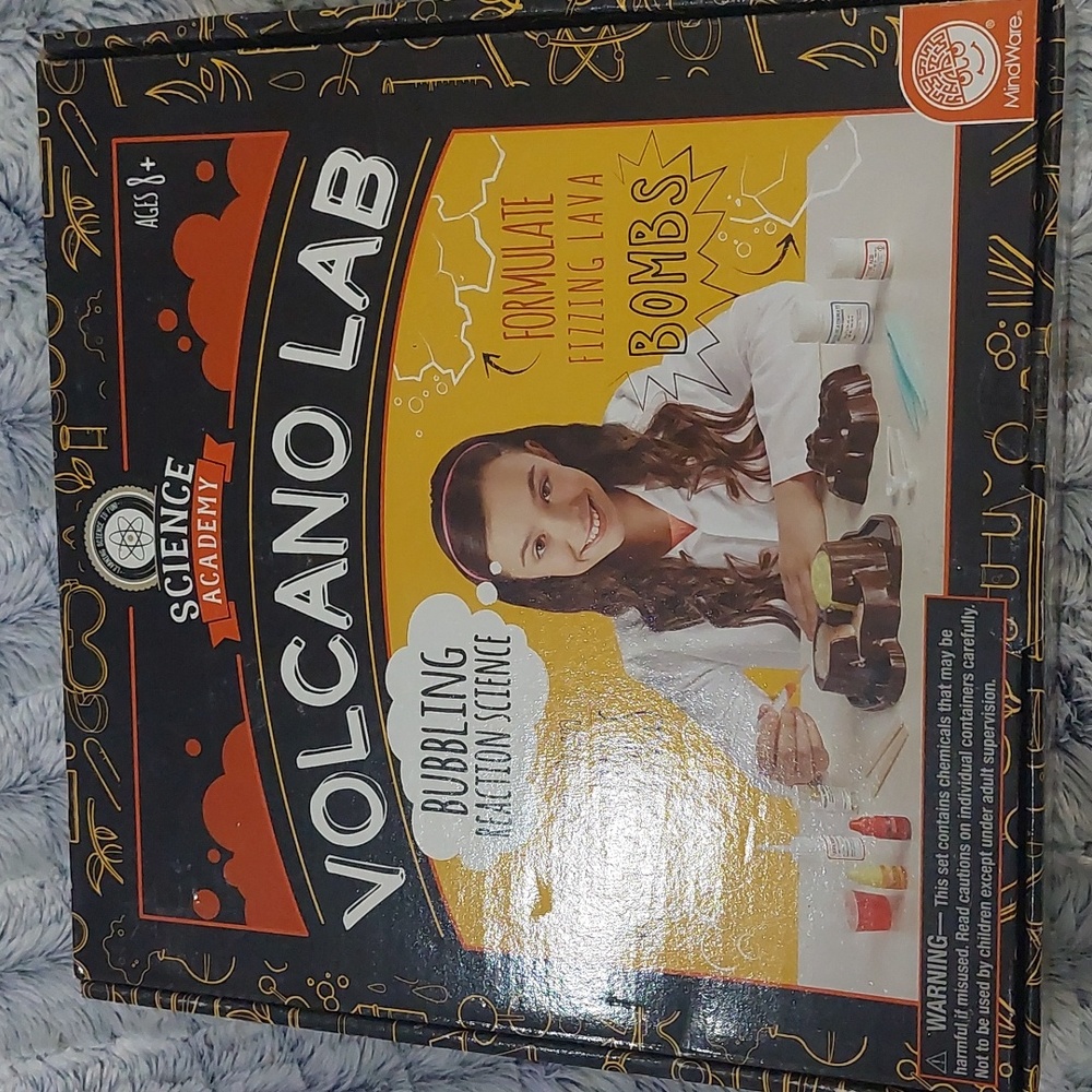 Science academy volcano lab kit